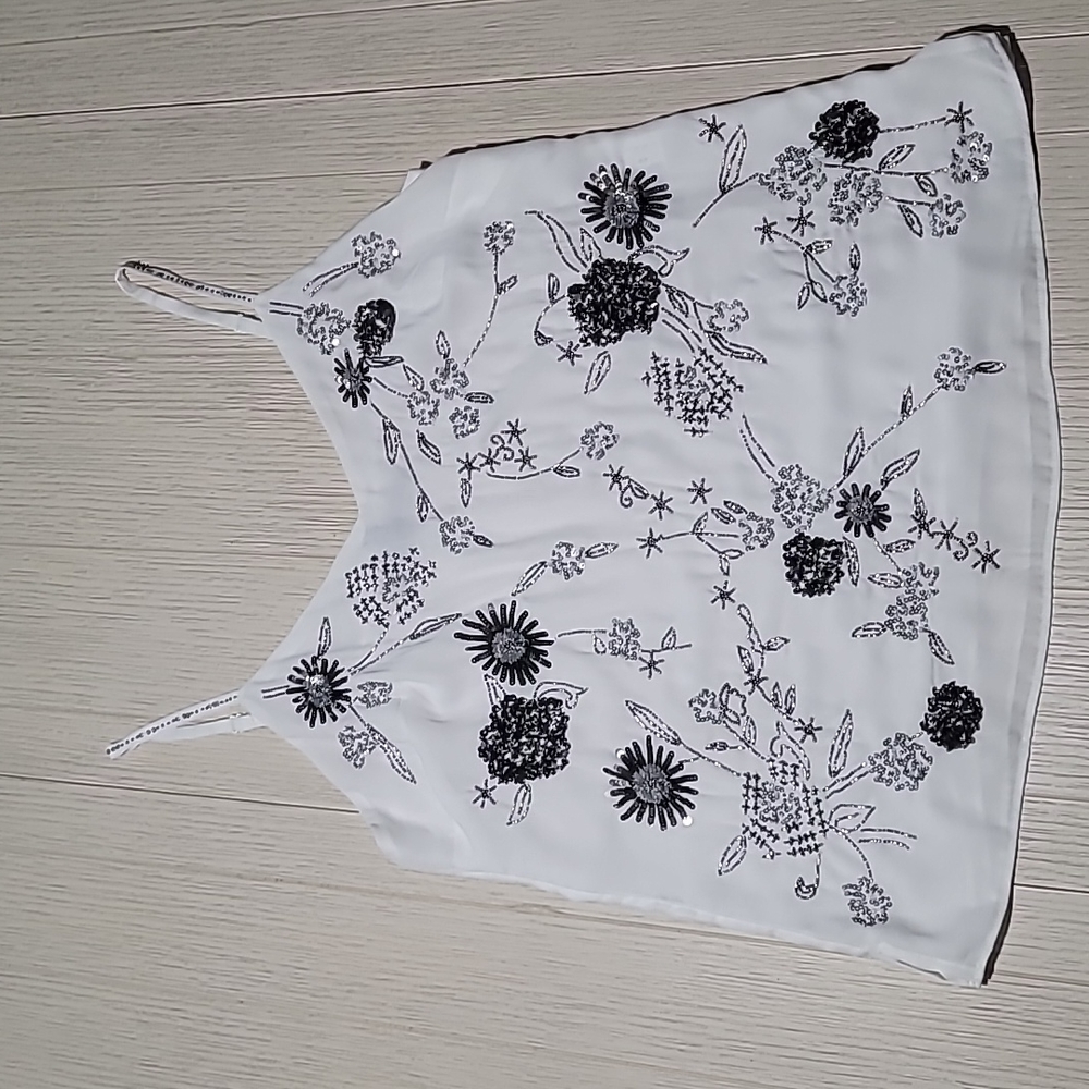 Beautiful sequence tank top